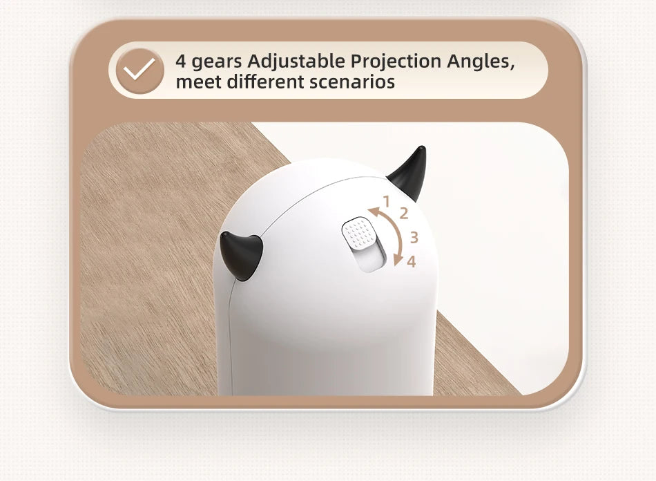 Automatic Interactive Cat Toy: Smart LED Laser Teaser