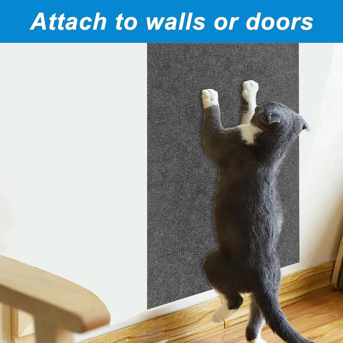 Anti Cat Scratch Sofa Mat: Self-Adhesive Carpet and Climbing Frame