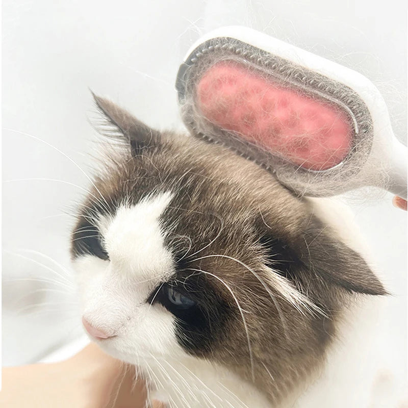 Double-Sided Pet Hair Removal Brush for Cats and Dogs