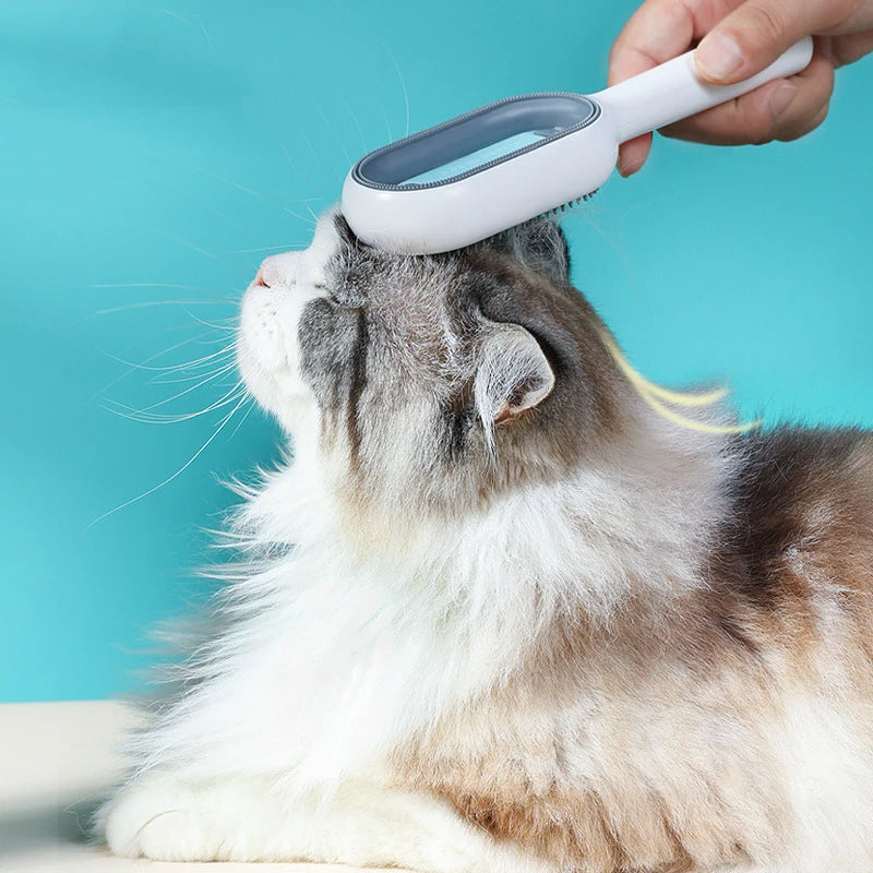 Double-Sided Pet Hair Removal Brush for Cats and Dogs