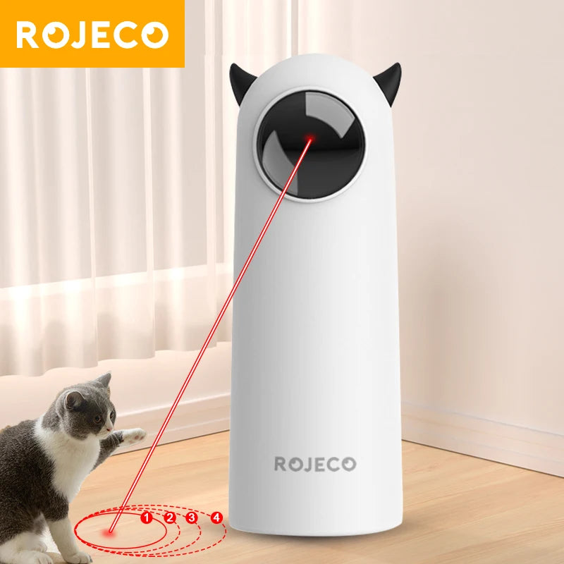 Automatic Interactive Cat Toy: Smart LED Laser Teaser